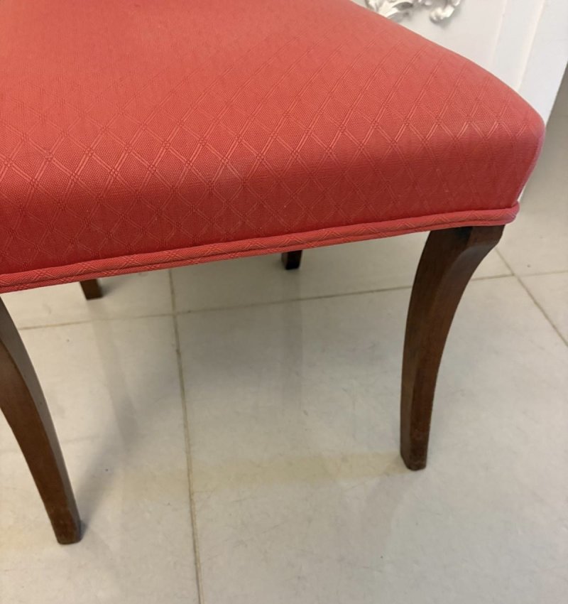 Antique Regency Set of 12 Mahogany Dining Chairs Including 2 Carvers - Image 5